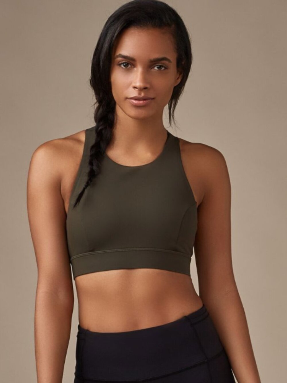 Lululemon Fast & Free Bra Women's Size 6 Dark Olive